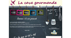 Desktop Screenshot of lacave-gourmande.fr